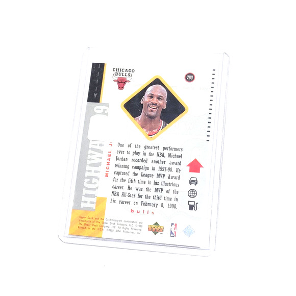 1999-00 Upper Deck Highway 99 Michael Jordan #290, Chicago Bulls - Picture 2 of 2